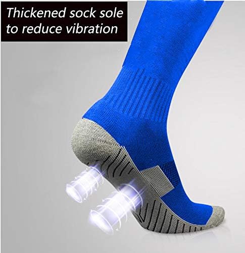 Soccer Socks 3/12 Pairs Team-Sport Knee High Breathable Football Socks for Men Youth Kids Boys - Image 2