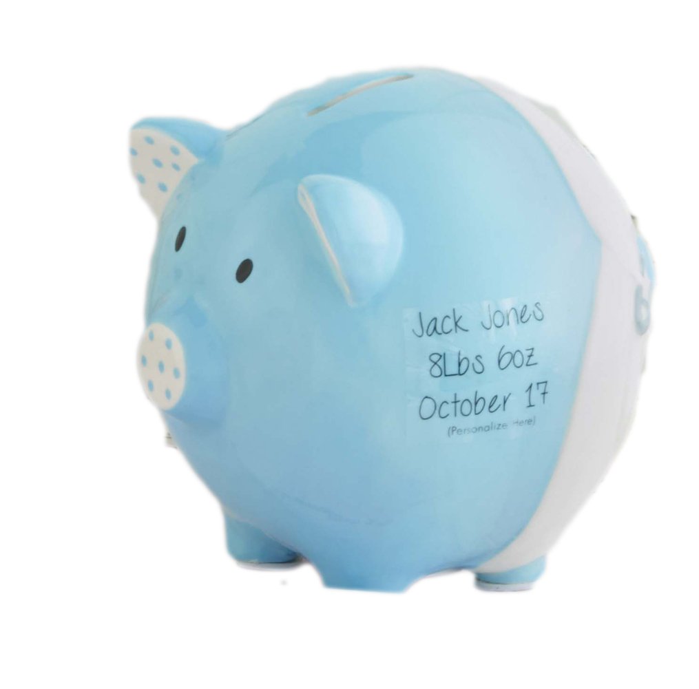 Mud Pie My First Bank, Blue