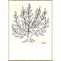 額装済/低木 1951 リプロダクション/マティス/ポスター/インテリア/アート 額装済/低木 1951 リプロダクション/マティス/ポスター