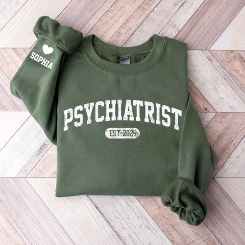 IZI POD Personalized Job Sweatshirt, Job Roles Sweatshirt, Graduation Gifts, Nurse, Doctor, Editor, Lawyer, Retired4