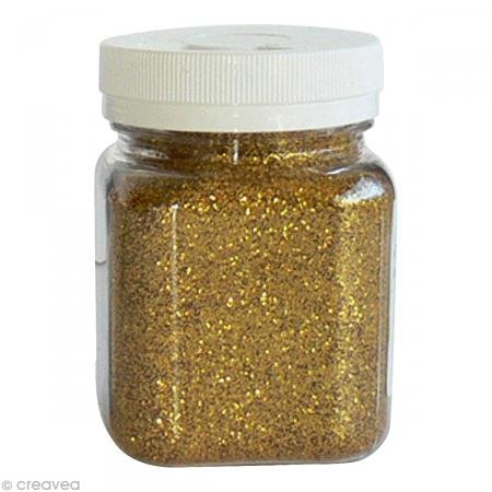 Pot poudre de paillettes - Or - 115 gr Cover