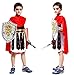 Disfraz de centurión romano - disfraz - carnaval - halloween - multicolor - niño - talla m - 3/4 años - idea de regalo para cumpleaños