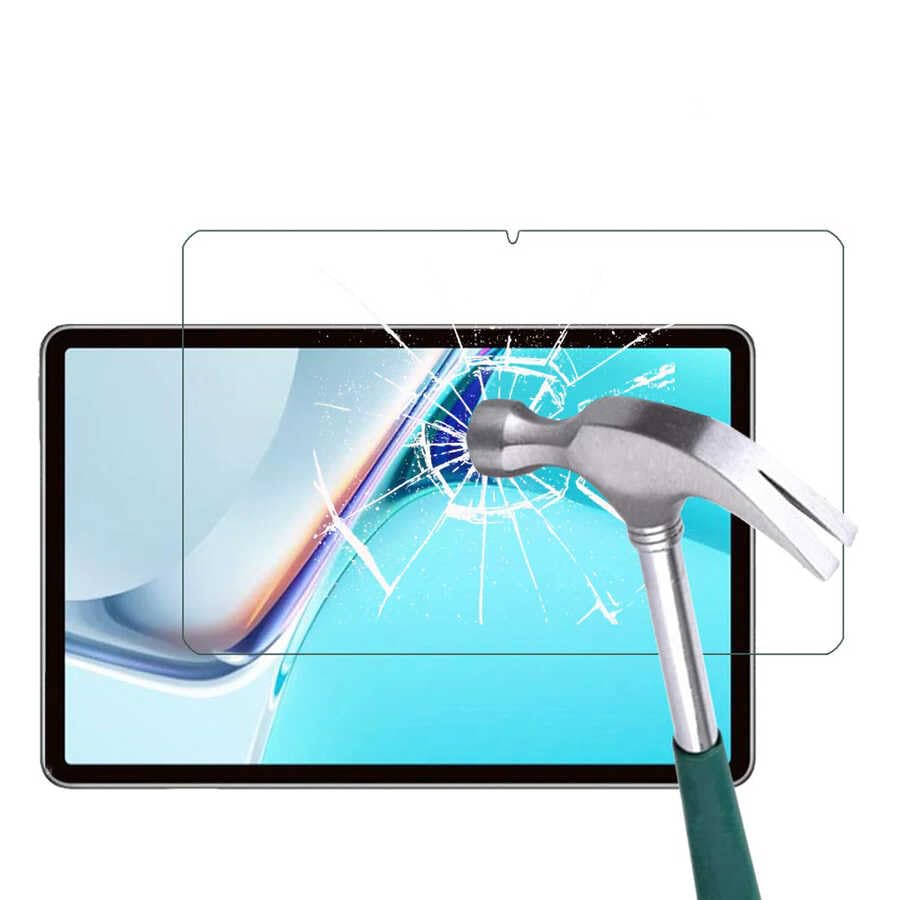 UnDePlus Samsung Galaxy Tab S10 FE+ Plus 13.1inç ile uyumlu Tablet Temperli Cam Ekran Koruyucu Şeffaf