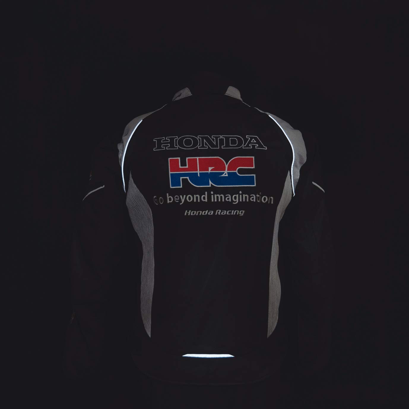 バイク用ホンダHRCファントムウォームジャケット黒色Lサイズ HRC ホンダメッシュジャケット Lサイズ ファントムエアフォーム