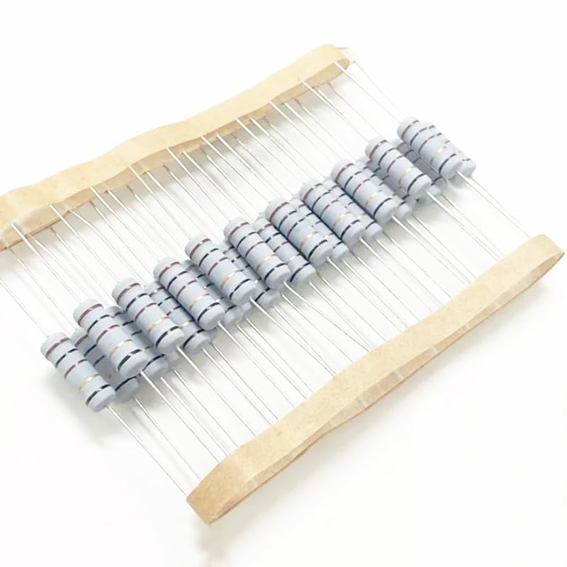5% Wire Fuse Wirewound Resistor,1W 0.47 Ohm 50PCS
