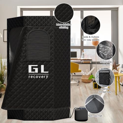 Recoverygl SNF-01 Portable Sauna For Home,Pentagon Infrared Saunas Box thumb #3