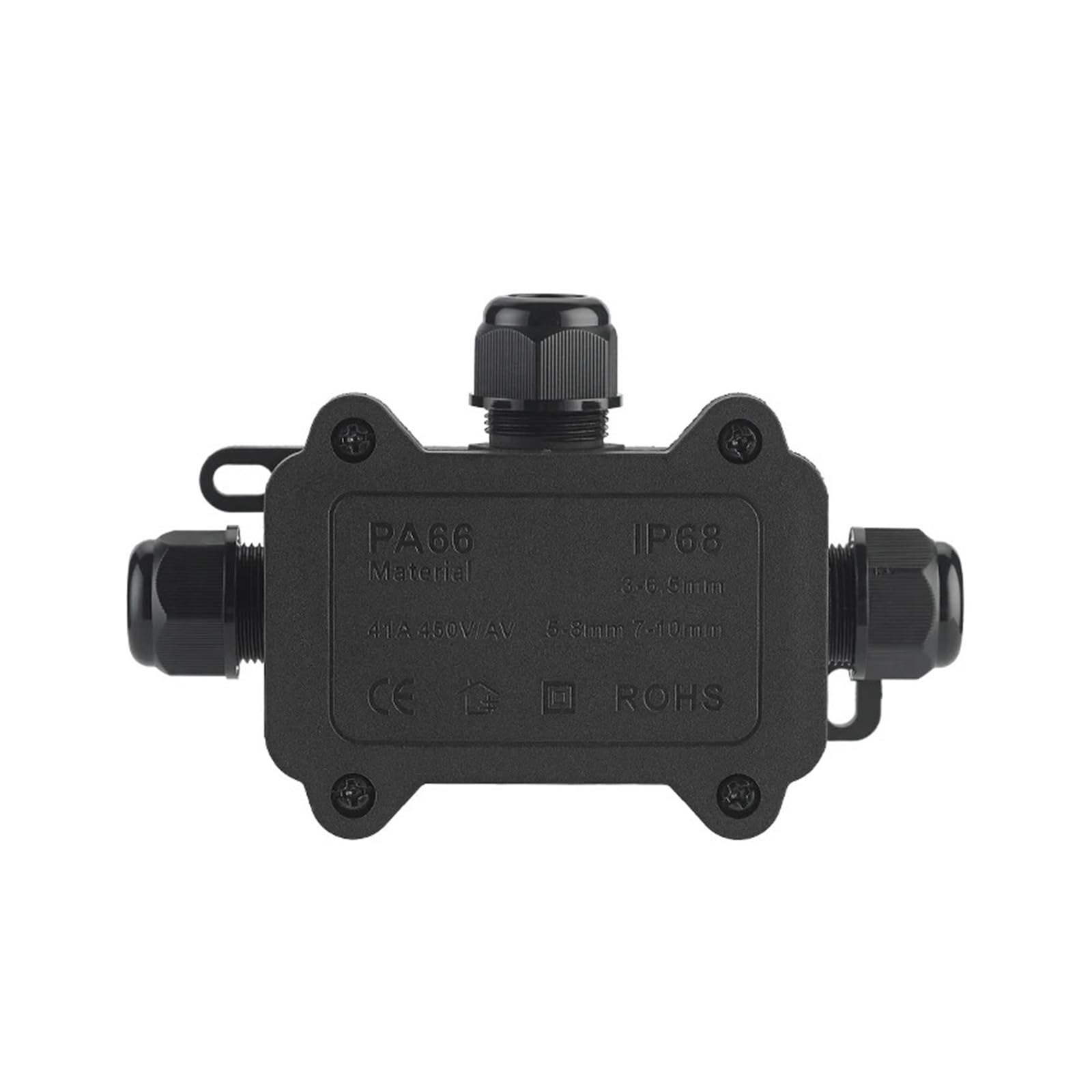 IP68 wasserdichte Anschlussdose for den Außenbereich, Kabelverbinder, elektrischer Anschluss, PC-Kunststoff und Klemme, vergrabenes Kabeldesign(M20X MINI 2P 9-12MM)