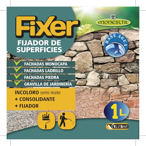 Miniatura 2 de Fixer Fijador De Superfícies Incoloro Semi Mate 1l Monestir