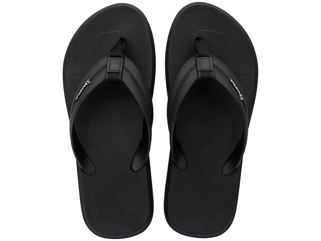Ipanema Women's Urban Thong Ad Flip-Flop, Black/White, 9.5 UK