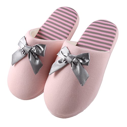 Women's Cozy Closed Toe Fleece House Slide Slippers