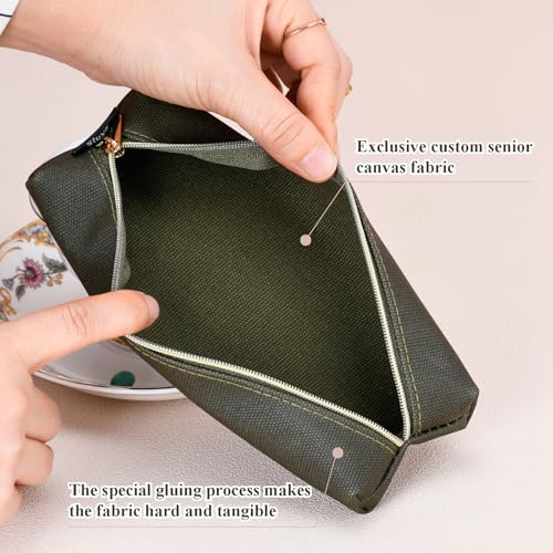 Image of Luxury Pen cases for adults, Fashion pen case, Medium pencil case organizer ， Big Capacity pencil pouch.