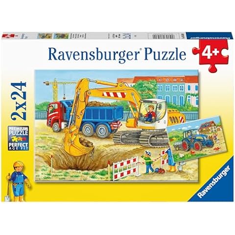 Ravensburger Farm & Building Site Jigsaw Puzzles Cover