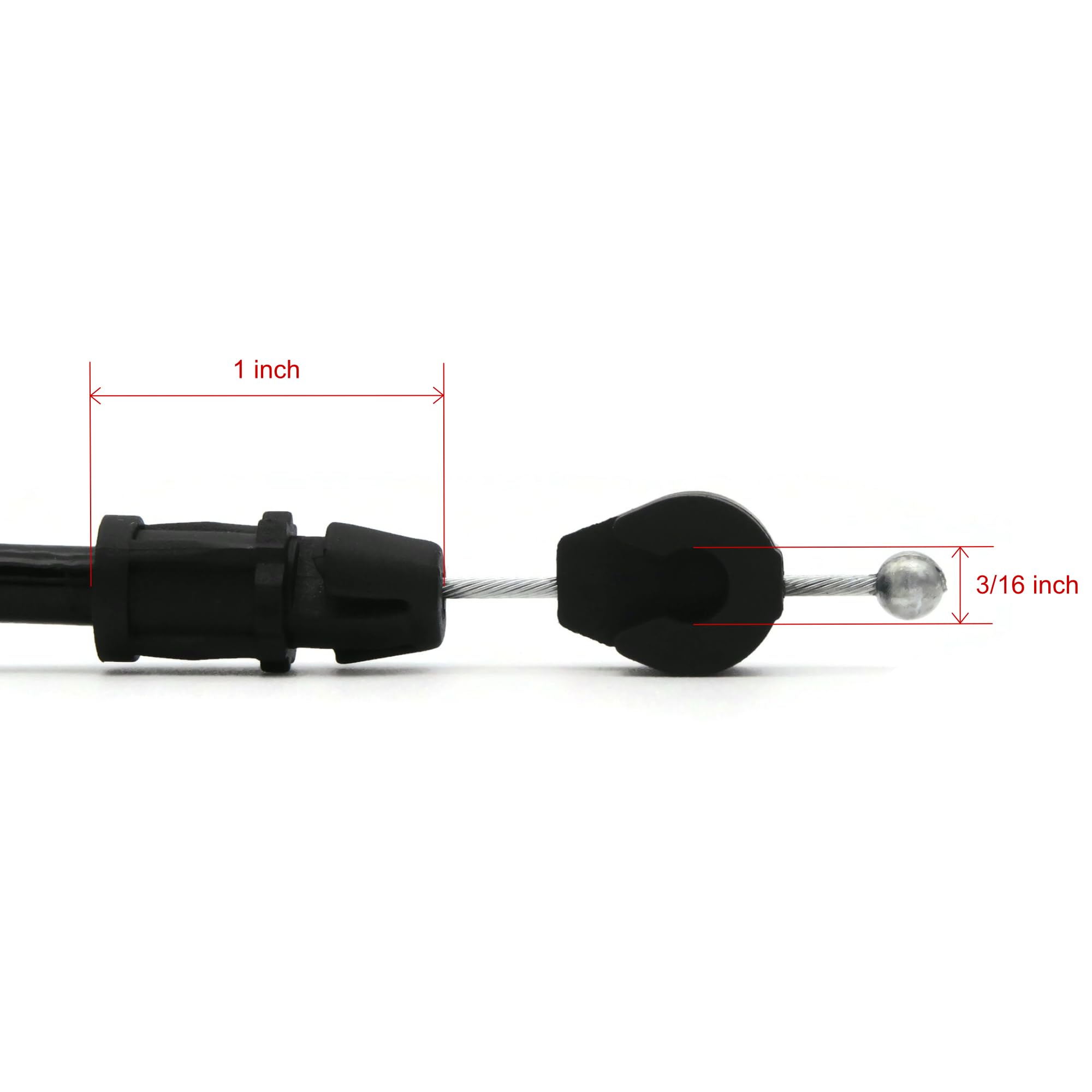The ROP Shop | Cable de embrague de compromiso de cubierta para cortacésped Husqvarna RZ3016 y Ryobi HDK19H42