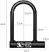 ZECHAO Bike Lock,Bike U-Shaped Locks Cable Heavy Duty Cycle Security Mountain Road U-Lock Steel Cable Combination Set Bike Accessories Anti-Theft Lock