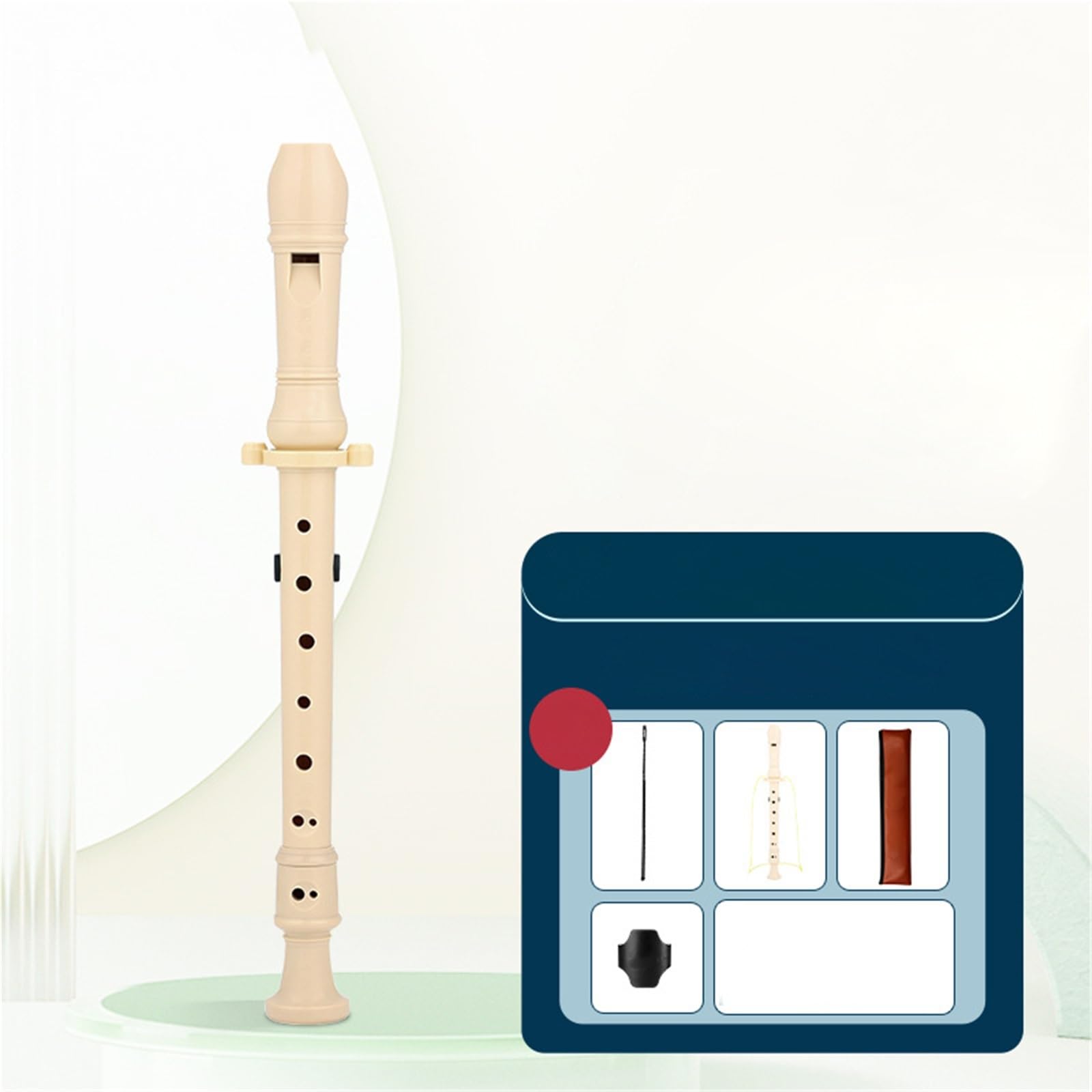 Flauto Dolce Strumenti Musicali Flauto Dolce Professionale Tedesco/inglese Soprano A 8 Fori