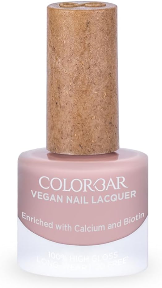 Colorbar Vegan Glossy Finish Nail Lacquer Ash, 8 ml
