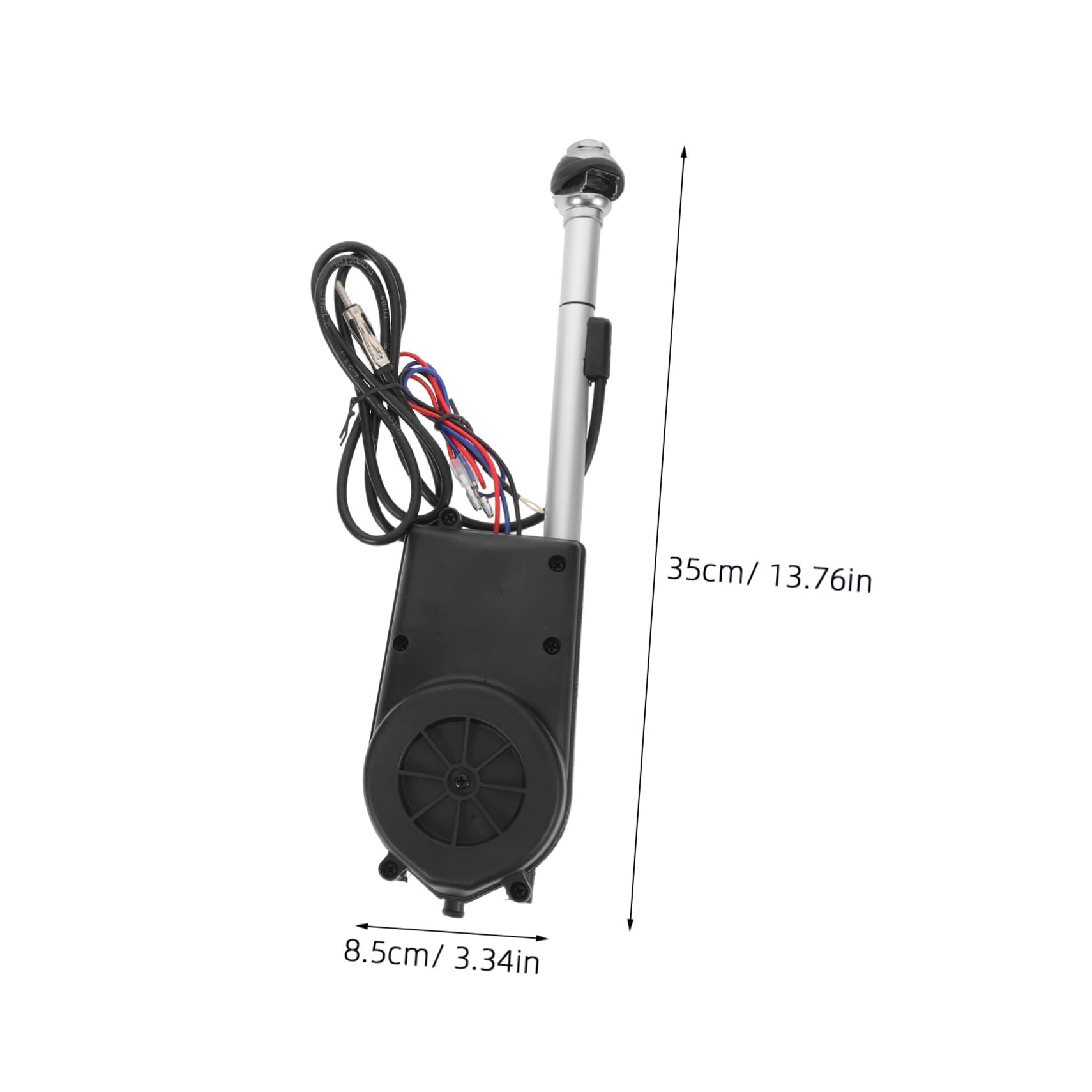 Antena Eléctrica Automática Telescópica de Acero Inoxidable para Coche