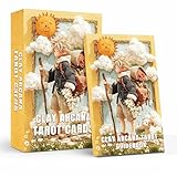 sishui Unique Tarot Deck, 78 Clay Tarot Cards for Beginners and Experienced Readers, with Guidebook, Tools for Reflection, Growth, and Spiritual Practice