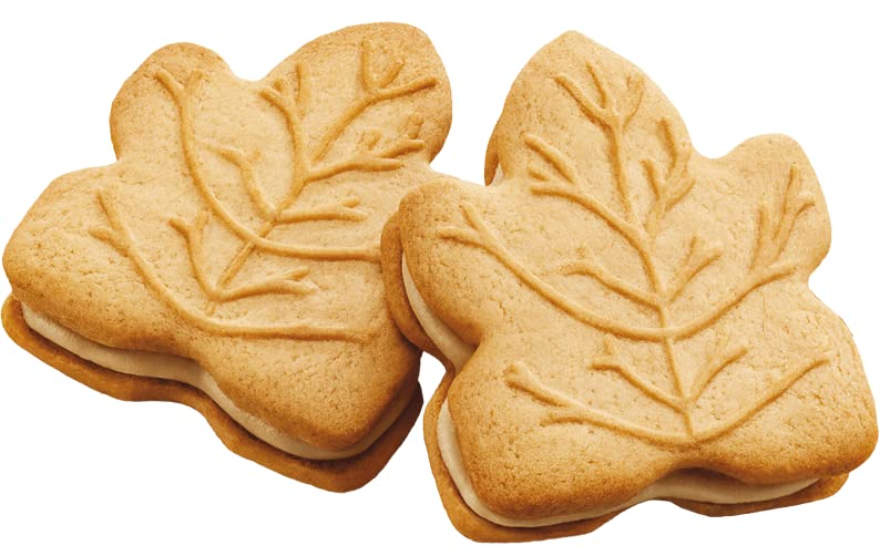 Miniatura 7 de Leclerc Galletas sándwich de crema de hoja de arce, 350 g12.3 oz (enviadas desde Canadá)