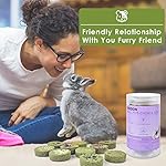 ERKOON 100% Edible Premium Timothy Hay Chew A Blocks for Rabbits, Chinchilla Treats, Chew Toys for Teeth Guinea Pigs and… - Image 5