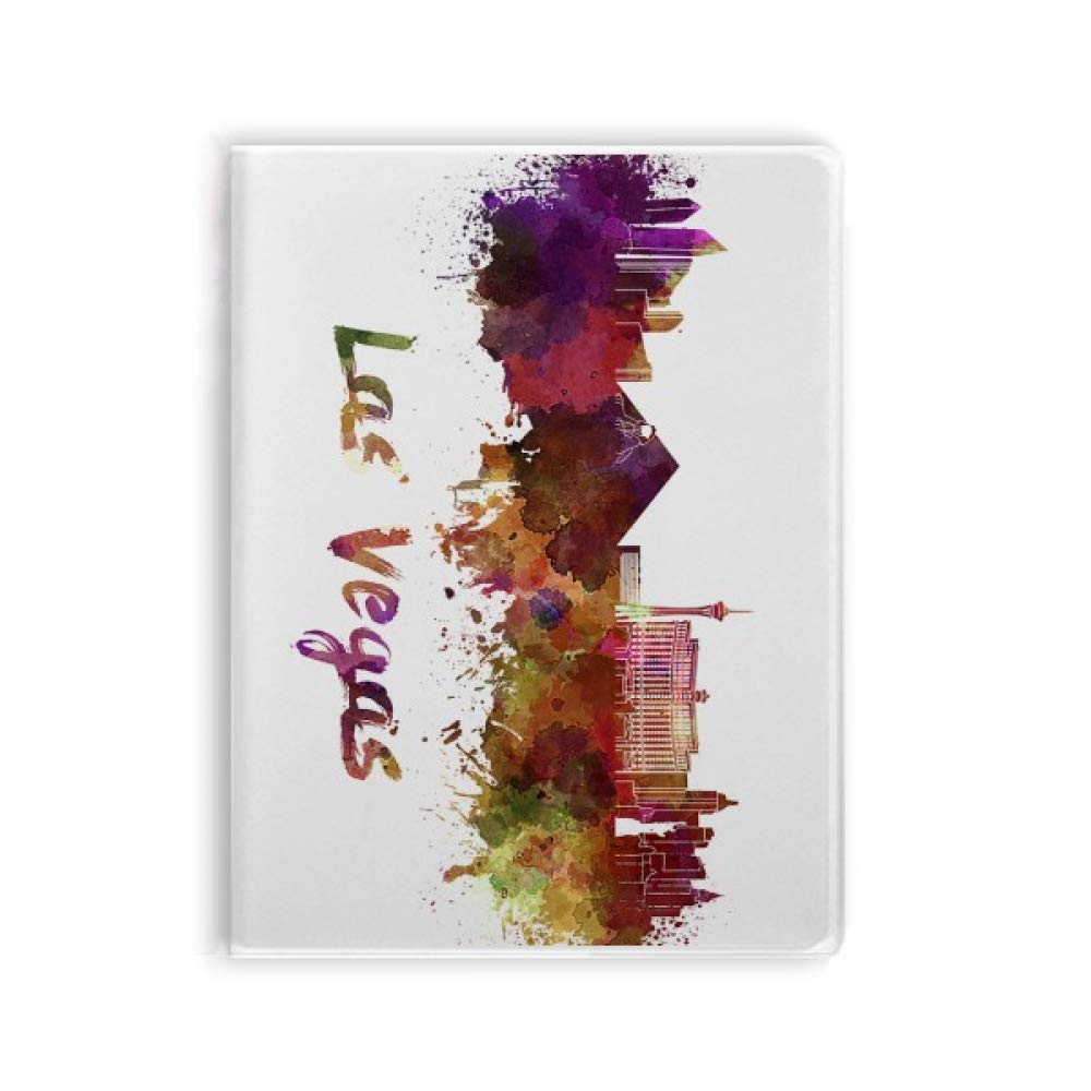 Carnet de notes Las Vegas avec couverture souple gomme premium