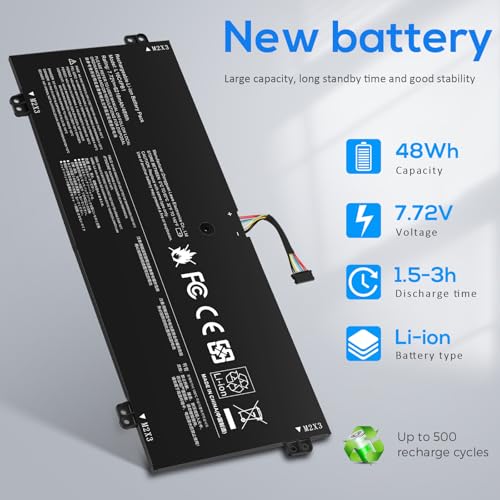 Image of ASUNCELL L16M4PB1 L16L4PB1 L16C4PB1 Laptop Battery for Yoga 730-13IWL ideapad Yoga 720-13IKB 730-13IKB Series Notebook 5B10M52738 5B10M52739 5B10M52740 5B10Q38237 5B10Q38238 2ICP4 /43 /110-2