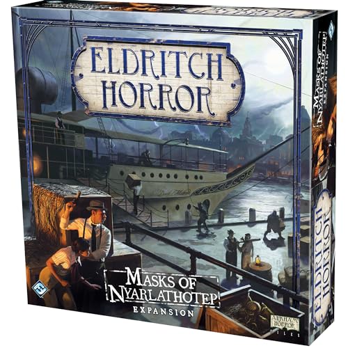 Fantasy Flight Games FFGEH09 Eldritch Horror: Masks of Nyarlathotep, Mixed Colours, Multicoloured - Image 2