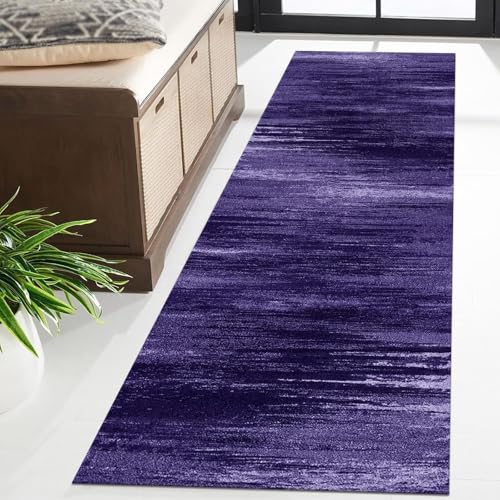 Tapis de couloir lavable 100x500 cm idéal pour une entrée moderne