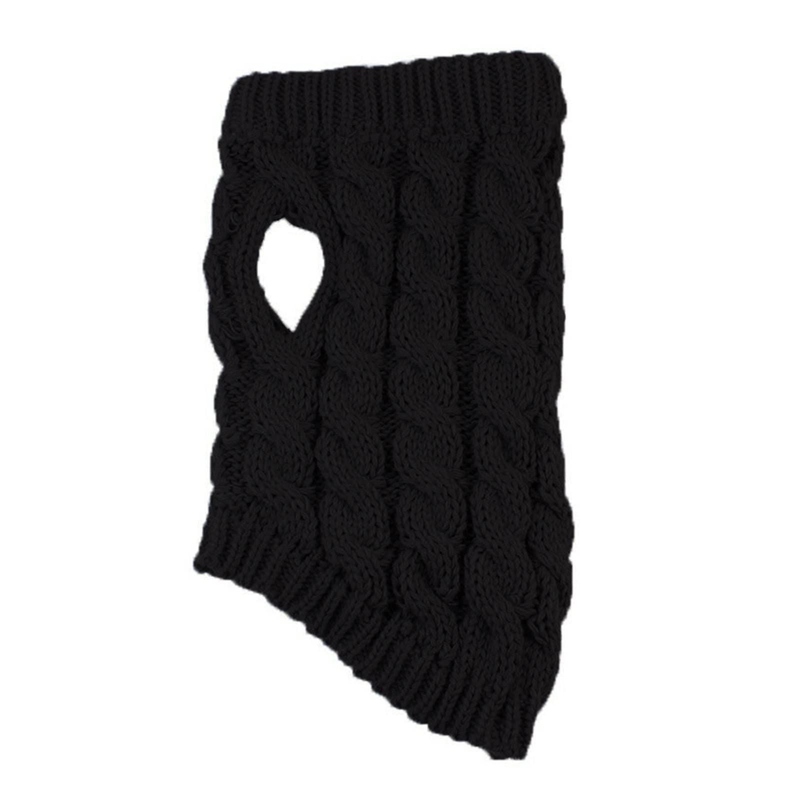 Kikbax 1 pièces Chien vêtements Chaud Pull en Tricot Chiot Tricot col roulé Pull vêtements Chien tricoté Manteau Pet Supplie (Color : 07, Size : L)