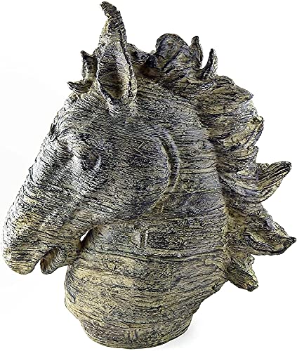 Bellaa 26089 Horse Head Statue Bust Stunning Sculpture 16 Inch #TOP4