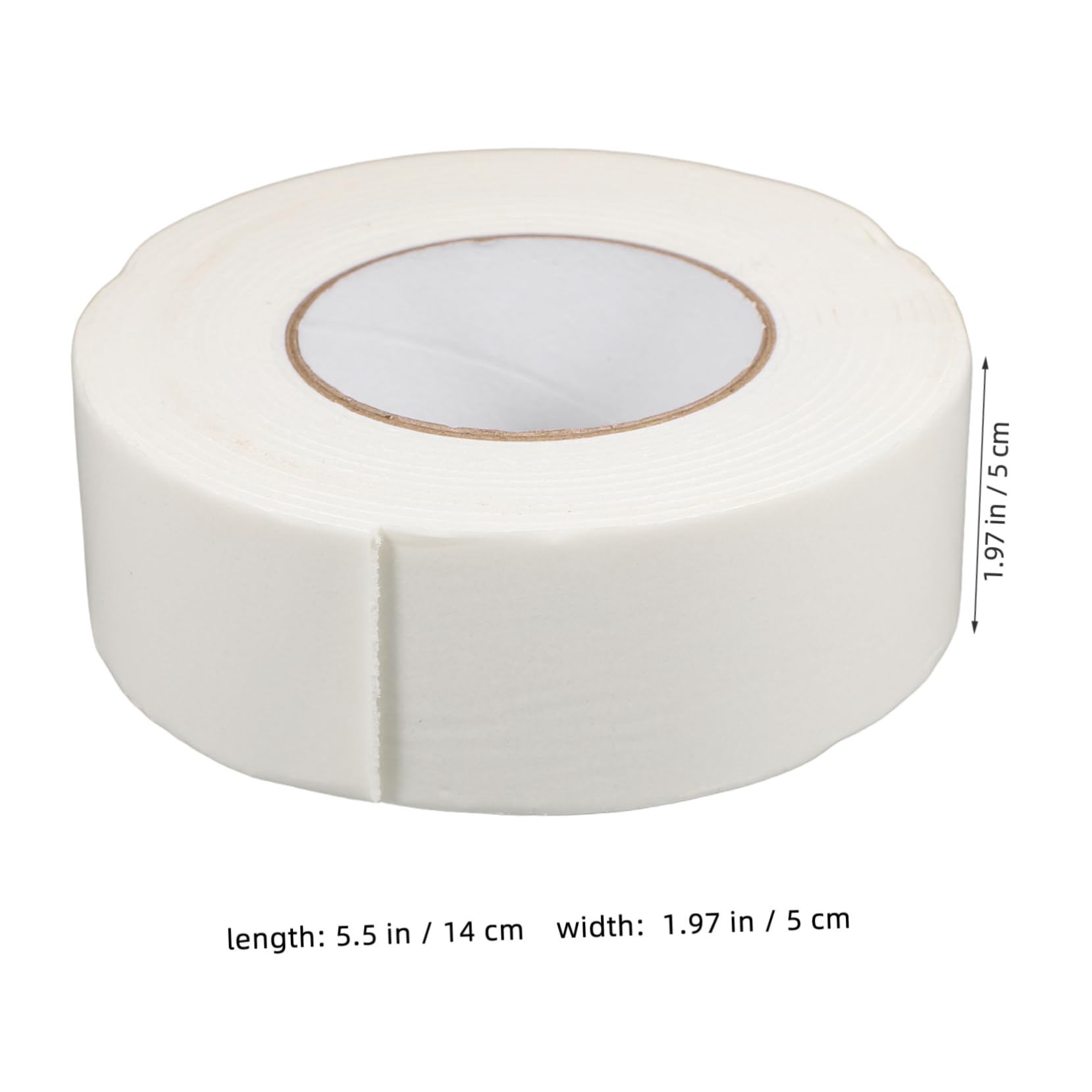 SOLUSTRE Adhesive Tape Double Sided Automotive Tape Waterproof for Crafts Soft Sponge Material Perfect for Indoor and Outdoor