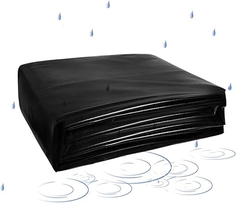 Image HIRSHA 0.2mml HDPE Membrane - Pre Cut Pond Liner - Flexible Fish Pond Bed Liners, Gardens & Patio Pools HDPE Membrane Reinforced Landscaping 3x8m 4x10m 5x5m 8x9m 8x10m (Size : 7x10m(22.9x32.8ft)) Image HIRSHA 0.2mml HDPE Membrane - Pre Cut Pond Liner - Flexible Fish Pond Bed Liners, Gardens & Patio Pools HDPE Membrane Reinforced Landscaping 3x8m 4x10m 5x5m 8x9m 8x10m (Size : 7x10m(22.9x32.8ft))