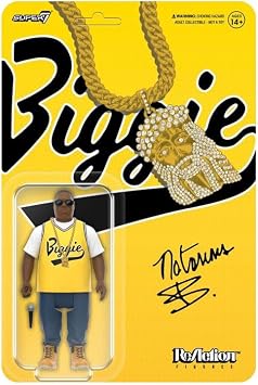 Super 7 Notorious B.I.G Yellow Jersey Figure