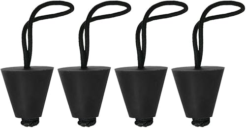 LIXADA El mejor kit de tapón universal para kayak, kit de tapones de drenaje de canoa con orificios de drenaje de canoa, paquete de 468