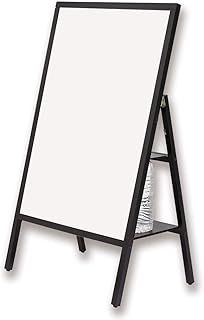 アスカ 転倒防止ポスタースタンド A1 ペットボトル5本 低反射パネル WPS-A1