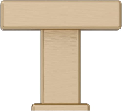 Miniatura 4 de Richelieu Hardware BP87953333CHBRZ - Pomo metálico de transición, 1 unidad (paquete de 2), bronce champán