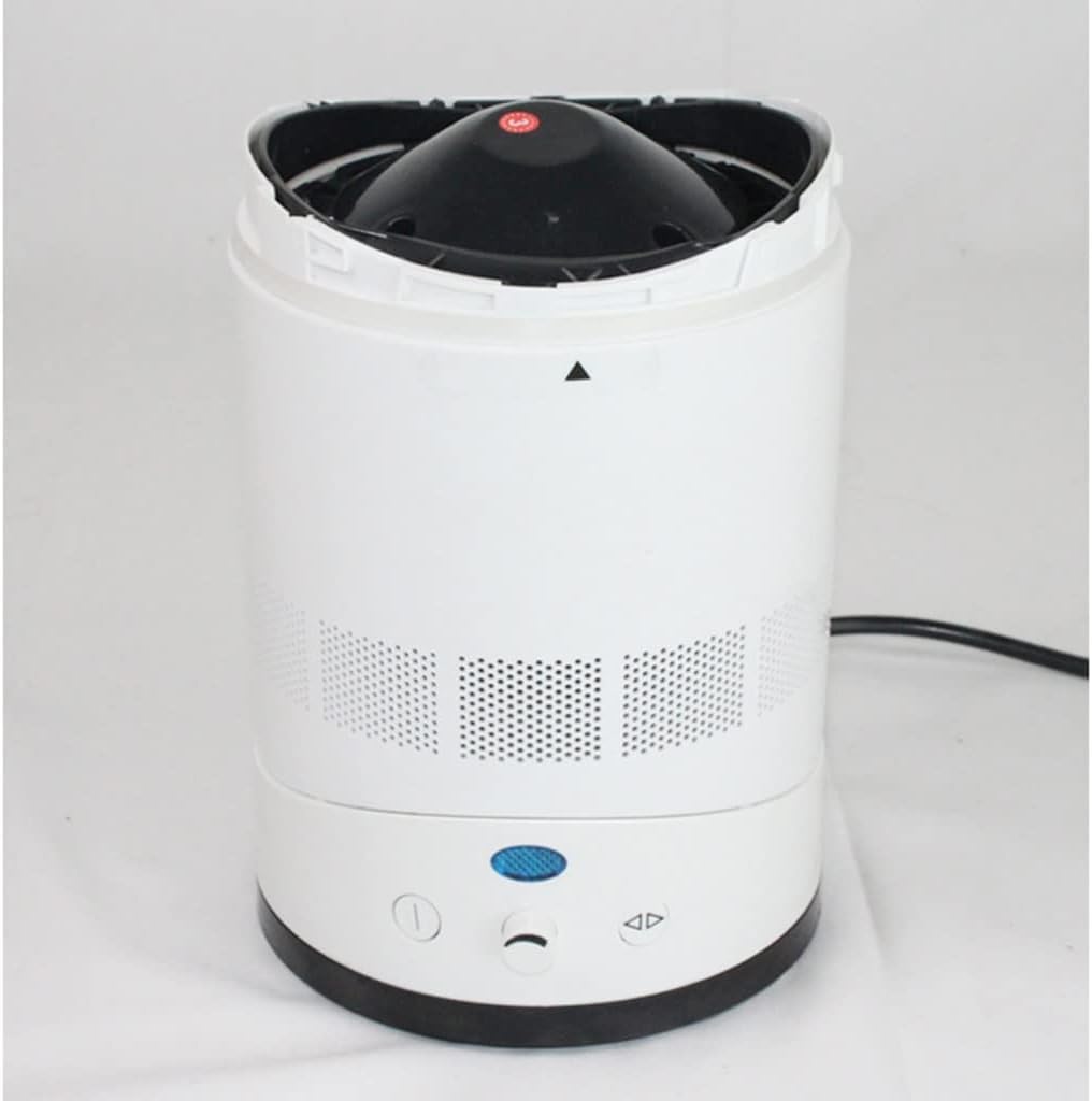 Ventilatore a Torre Leggero e Portatile Silenzioso, Ventola Senza Pale con Chiusura temporizzata di 2 Ore, Ventola da scrivania a Basso Rumore per Interni Domestici/Ufficio