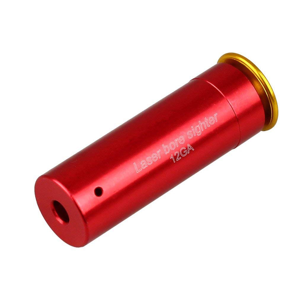 Buy MOSANDON 12Gauge Red Dot Laser Bore Sight in Chamber Cartridge