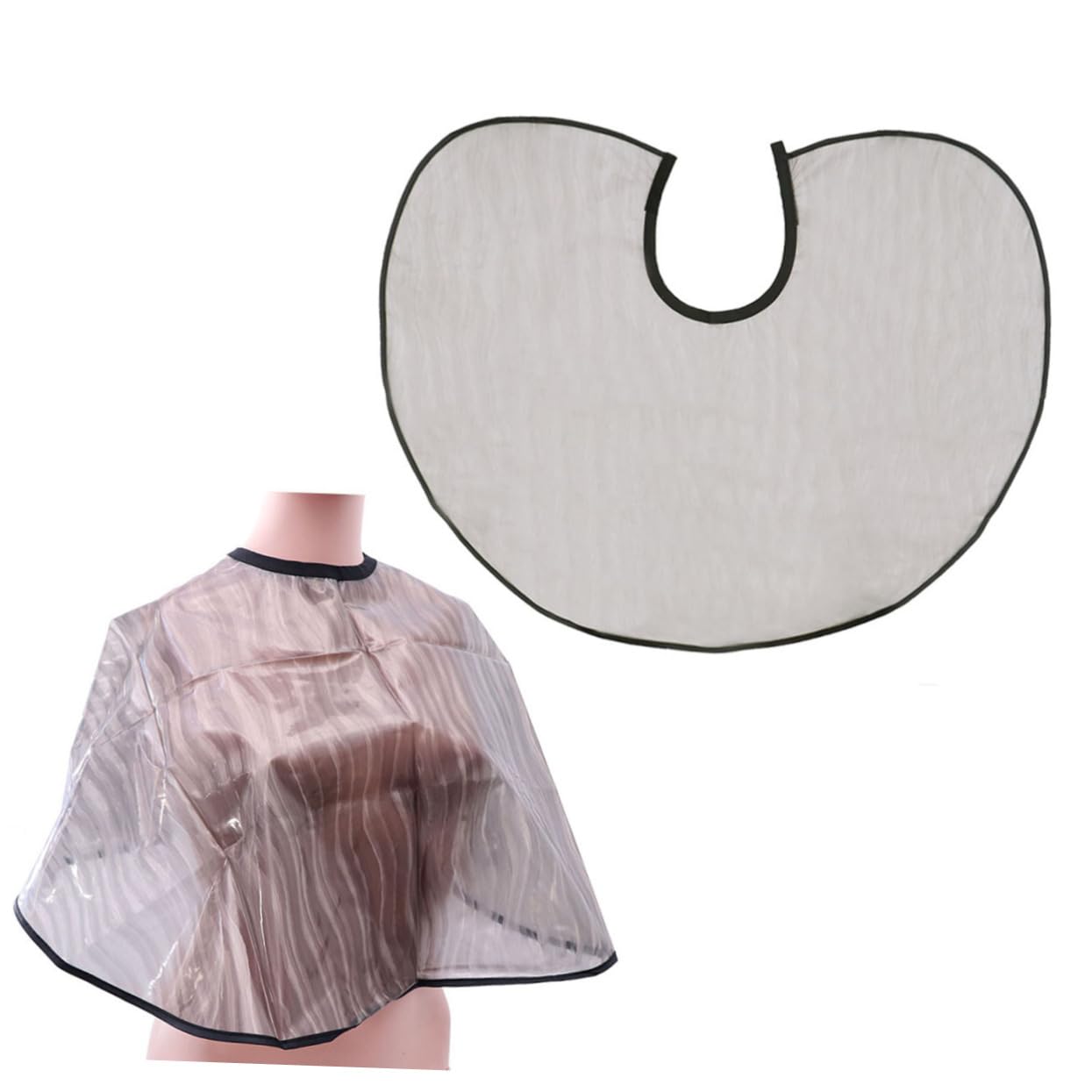 Housoutil 3pezzi Per Taglio Grembiule Barber Cape Antistatico e Traspirante Per Parrucchieri e Uso Domestico Facile Da Pulire e Asciugare Design Comodo e Spazioso