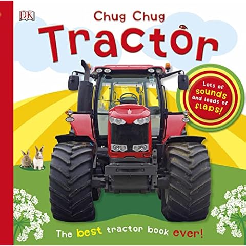 Chug, Chug Tractor: Lots of Sounds and Loads of Flaps! (Super Noisy Books) Cover