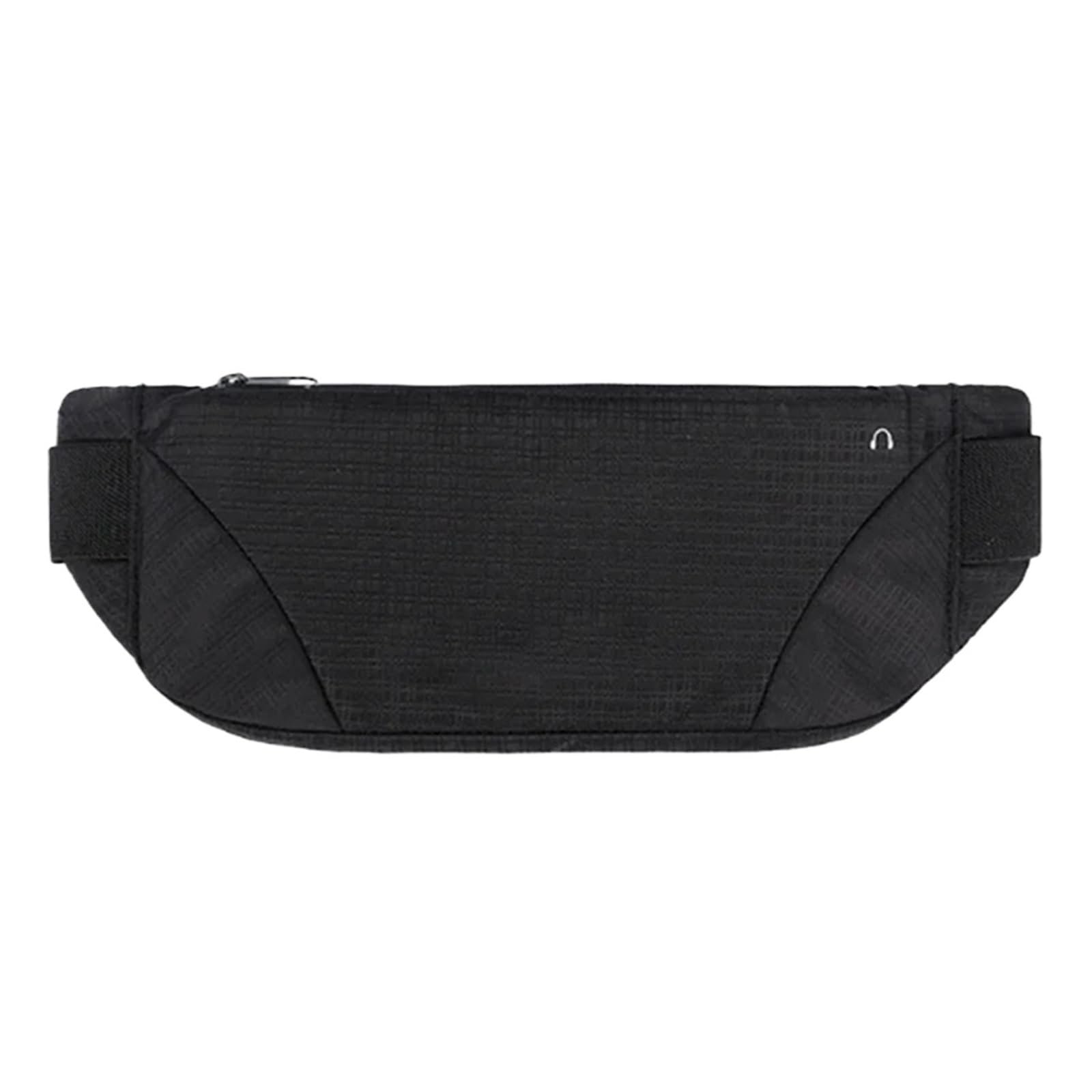 Riñoneras for Hombre y Mujer, riñonera Correr, cinturón de Cadera, Deportes, Ligero, Impermeable, Transpirable, Bolsa Lona teléfono, 1 ud para Trotar(Black)