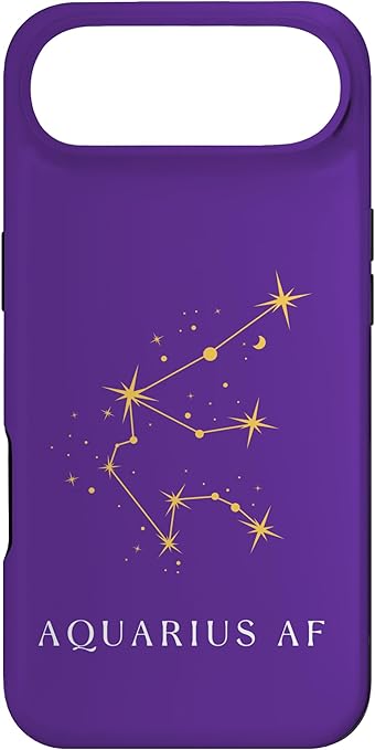 Aquarius Zodiac Sign Horoscope Astrology Fans Case for iPhone Air