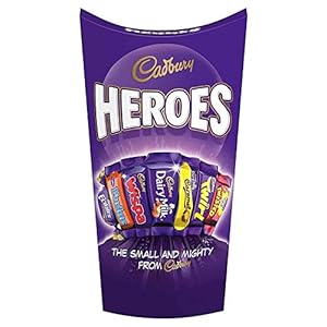 Cadbury Heroes 290g, Cadbury Heroes is een mix van miniatuur chocoladerepen, met al je favoriete Cadbury-klassiekers in één doos