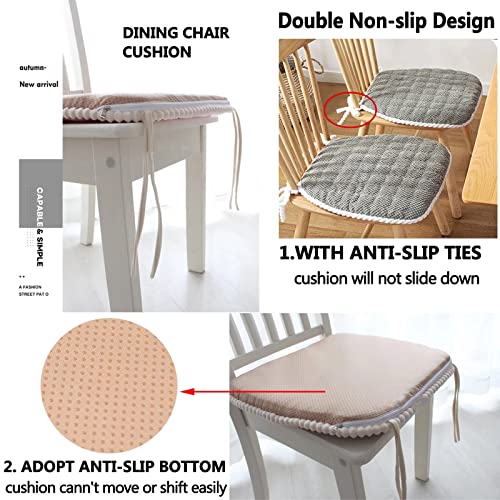 Galettes de chaise antidérapantes contre le mal de dos à table