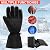 QILOVE USB Heated Gloves, Rechargeable Heated Gloves for Men Women, Non-Slip & Waterproof Electric Heating Glove Washable for Motorcycling, Fishing, Skiing, Outdoor Work
