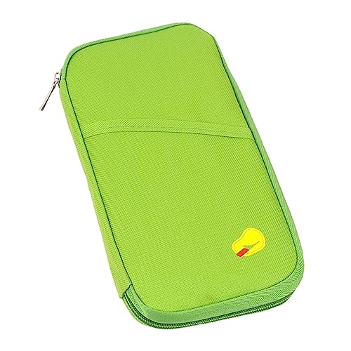 Borsa Da Viaggio Multifunzione Per Libretto Passaporto Custodia Porta Documenti Portafoglio in Tela