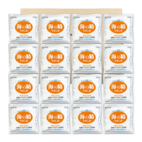 海の精 やきしお 詰替用 60g ×12袋セット PSJBOX 焼塩 伊豆大島の海水使用 天日濃縮 料理用調味料 塩