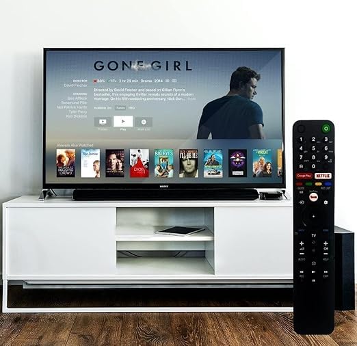 Image of Compatible with Sony TV Remote Control RM-L1675 Model Fit for Smart LED LCD Replacement Remotes RMF-TX200E RMF-TX310E RMF-TX520E RMF-TX300U RMF-TX500U Non Voice Command with Streaming Apps