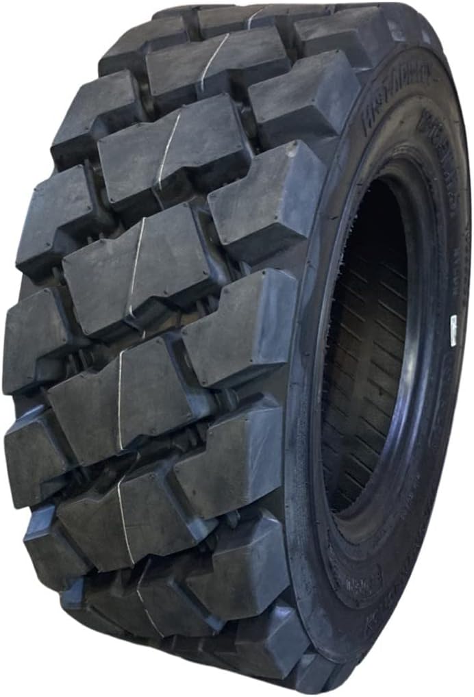 (1) Heavy Duty 12-16.5 Forerunner SKS-7 Skid Steer Tire -14PLY-12X16.5 -Heavy duty non-directional tread pattern designed for extreme surfaces
