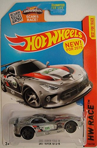 Hot Wheels 2015 HW Race SRT Viper GTS-R 150/250, Silver